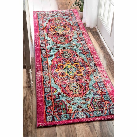 Nuloom Corbett Vintage Bohemian Area Rug 2ft 6in x 8ft KKCB11A-2608